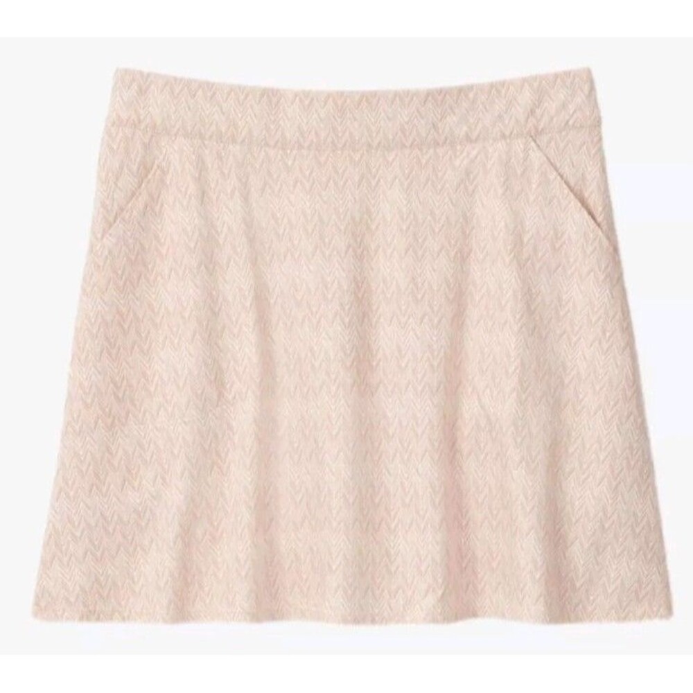 Peter Millar Herringbone Print Sally 16" Mini Skirt With Shorts Pickleball Golf